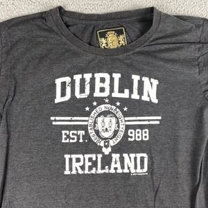 Irish Connexxion Dublin Shirt Mens Large Short Sleeve Ireland Raised Graphic